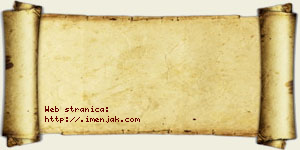 Danica Nerić vizit kartica